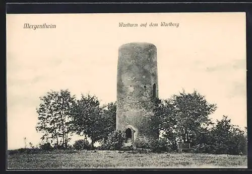 AK Mergentheim, Wartturm auf dem Wartberg