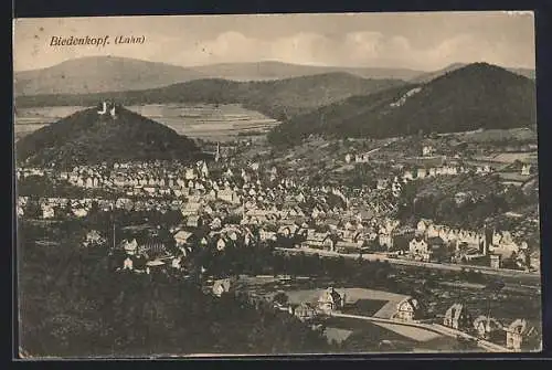 AK Biedenkopf /Lahn, Teilansicht mit Kirche