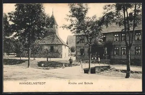 AK Wangelnstedt, Schule und Kirche