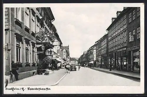 AK Northeim /H., Hotel Sonne in der Breitestrasse