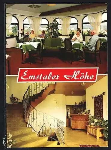 AK Emstal-Sand / Hessen, Hotel-Restaurant Emstaler Höhe I. Frankfurth