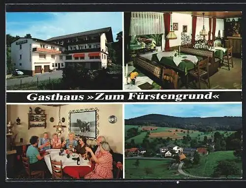 AK Reichelsheim-Rohrbach / Odenwald, Gasthaus-Pension Zum Fürstengrund