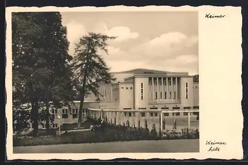 AK Weimar / Thüringen, Weimarhalle