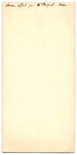 Menükarte 1925, Diner Menu, Entwurf Basset