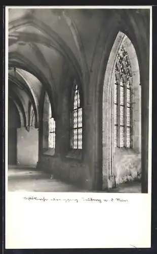 AK Neuberg a. d. Mürz, Kreuzgang in der Stiftskirche