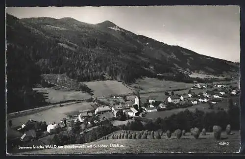 AK Wald am Schoberpass, Ortsansicht mit Schober