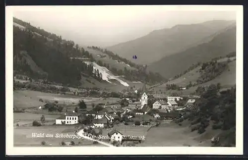 AK Wald am Schoberpass, Gesamtansicht im Tal