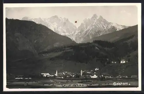 AK Gaishorn, Gesamtansicht gegen die Berge