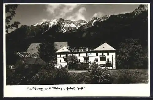 AK Neuberg a. Mürz, Hotel Post