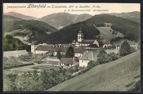 AK Lilienfeld im Traisentale, P. P. Cistercienser-Stift, Nordwestseite