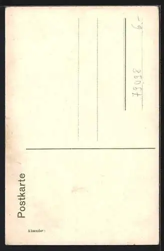 AK Freiburg / Breisgau, Partie an der Insel