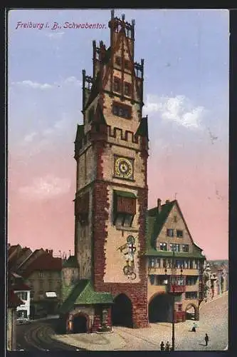 AK Freiburg / Breisgau, Schwabentor