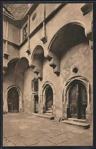 AK Meissen / Sa., Dompropsteihof