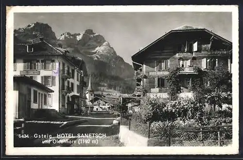 AK Gsteig, Hotel Sanetsch und Oldenhorn