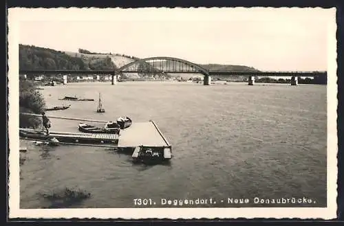 AK Deggendorf, Neue Donaubrücke