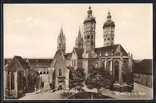 AK Naumburg a. S., Partie am Dom