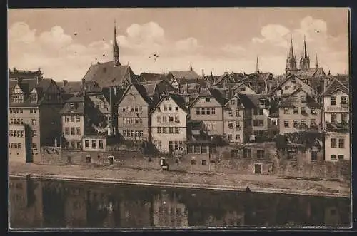 AK Cassel, Altstadt an der Fulda