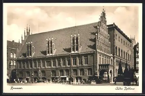 AK Hannover, Partie am Alten Rathaus