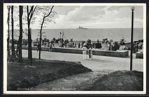 AK Brunshaupten, Strandpromenade