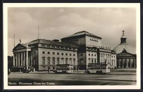 AK Berlin, Staatsoper Unter den Linden