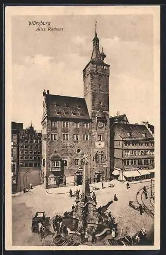 AK Würzburg, Altes Rathaus