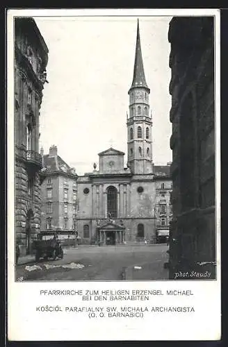 AK Wien, Michaelerkirche, Pfarrkirche zum heiligen Erzengel Michael Bei den Barnabiten