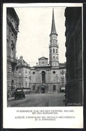 AK Wien, Michaelerkirche, Pfarrkirche zum heiligen Erzengel Michael Bei den Barnabiten