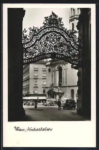 AK Wien, Blick durch das Michaelertor