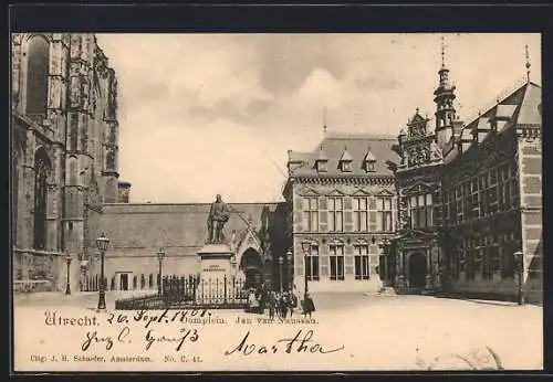 AK Utrecht, Domplein & Jan van Naussau