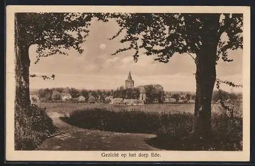 AK Ede, Gezicht op het dorp