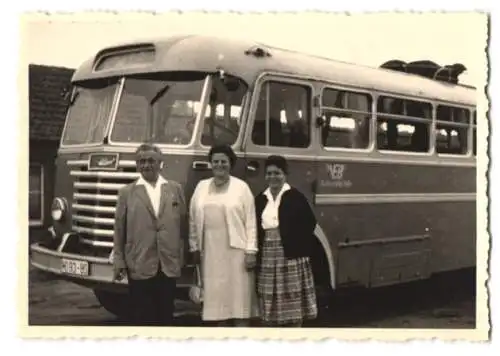 Fotografie Bus Ikarus 60, VEB Fuhrunternehmen DDR