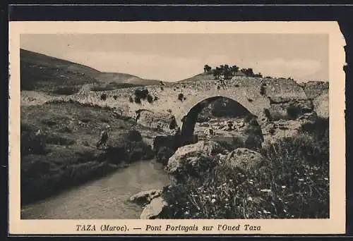 AK Taza, Pont Portugais sur l`Oued Taza