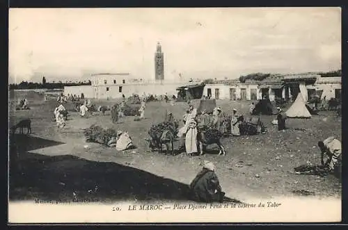 AK Tabor, Place Djamel Ferna et la caserne du Tabor