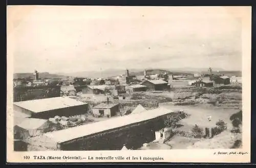AK Taza, La nouvelle ville et les 4 mosquées