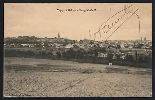 AK Meknès, Vue Generale