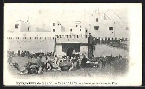 AK Casablanca, Marché en dehors de la Ville