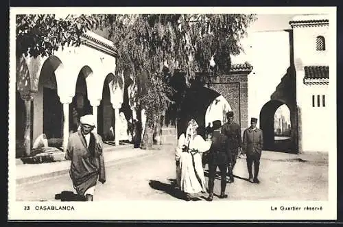 AK Casablanca, Le Quartier réservé