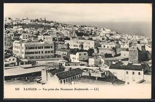 AK Tanger, Vue prise des Nouveaux Boulevards