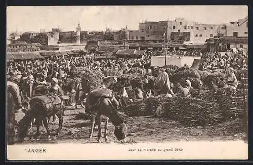 AK Tanger, Jour de marché au grand Soko