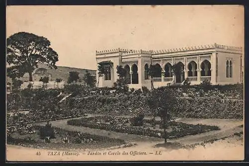 AK Taza, Jardin et Cercle des Officiers