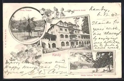 AK Kandy, Queen`s Hotel, Kandy Temple, The Lake