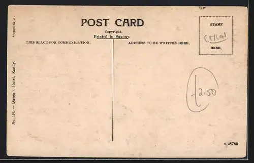 AK Kany, Queen`s Hotel