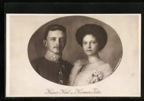 AK Kaiserpaar von Österreich, 1911