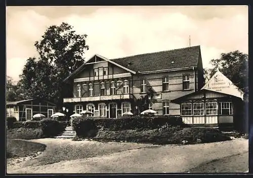 AK Wörlitz, Ferienheim-Gaststätte Elbterrasse