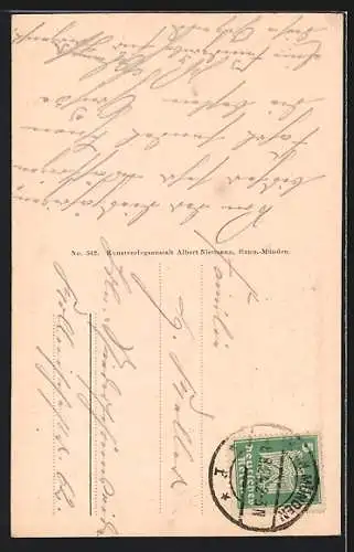 AK Hann. Münden, Aussichtsturm an der Tillyschanze