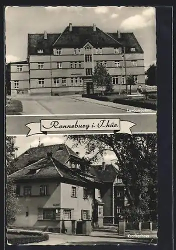 AK Ronneburg i. Thür., Landambulanz und Krankenhaus