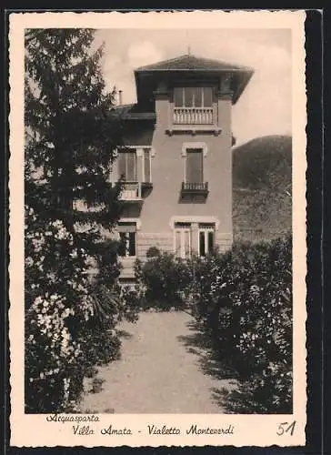 AK Acquasparta, Villa Amata, Vialetto Monteverdi