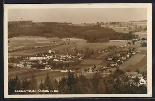 AK Kasten /N.-Oe., Ortsansicht aus der Vogelschau