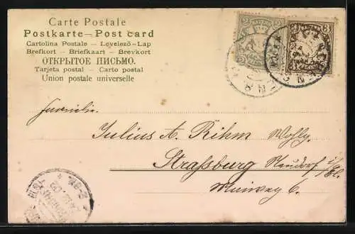 AK Zwei kleine Weihnachtsengel mit Gesangsbuch