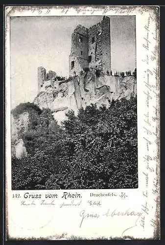 AK Drachenfels, Burgruine